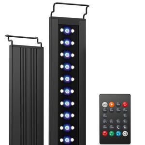 Nicrew LED Aquarium Light Strip - Black